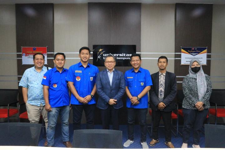 DPD KNPI Kota Bandar Lampung Jalin Sinergi dengan UBL, Bahas Pengembangan Potensi Pemuda